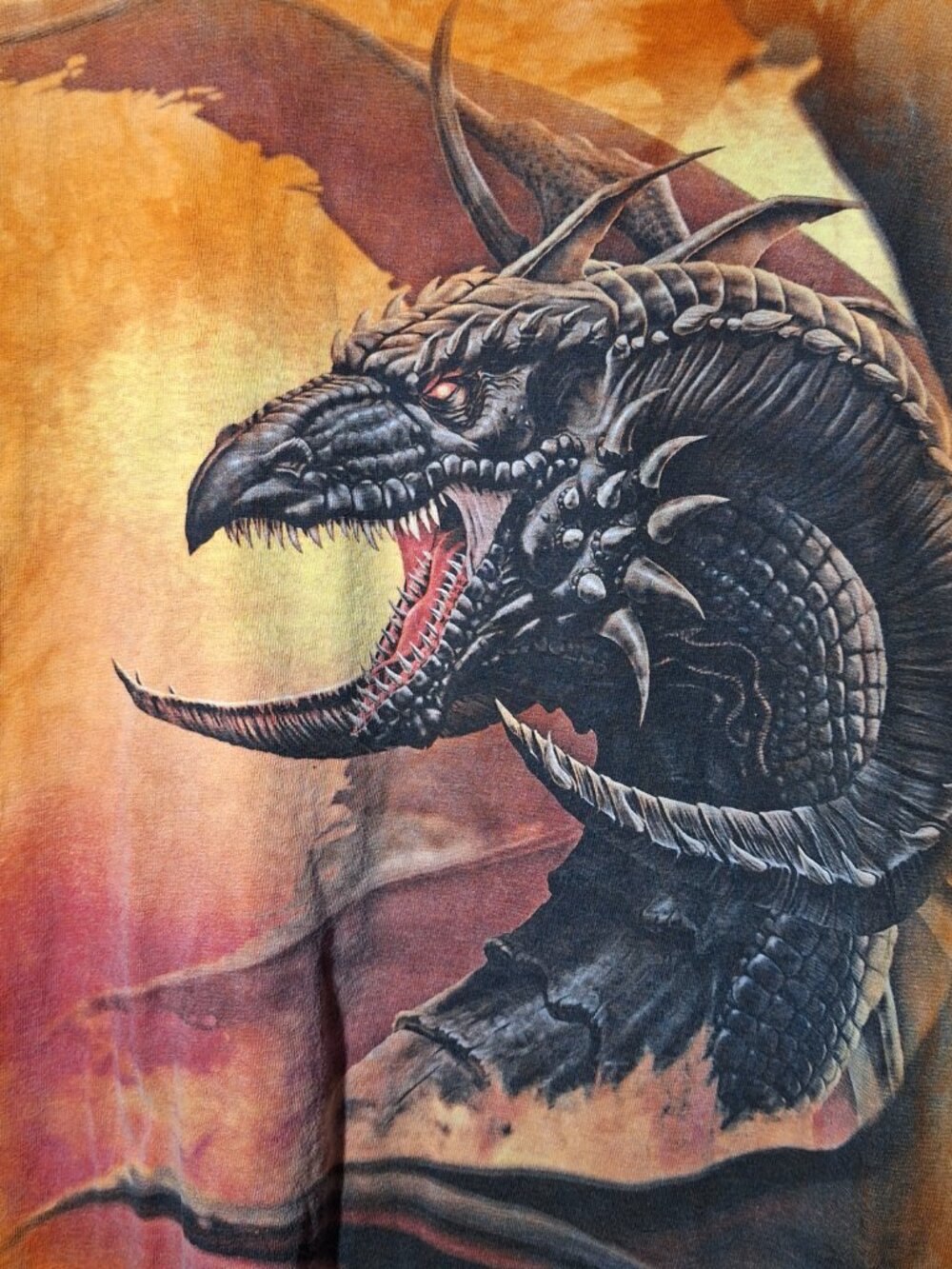 The Mountain Dragon T-Shirt, Orange, L - Picture 2 of 5